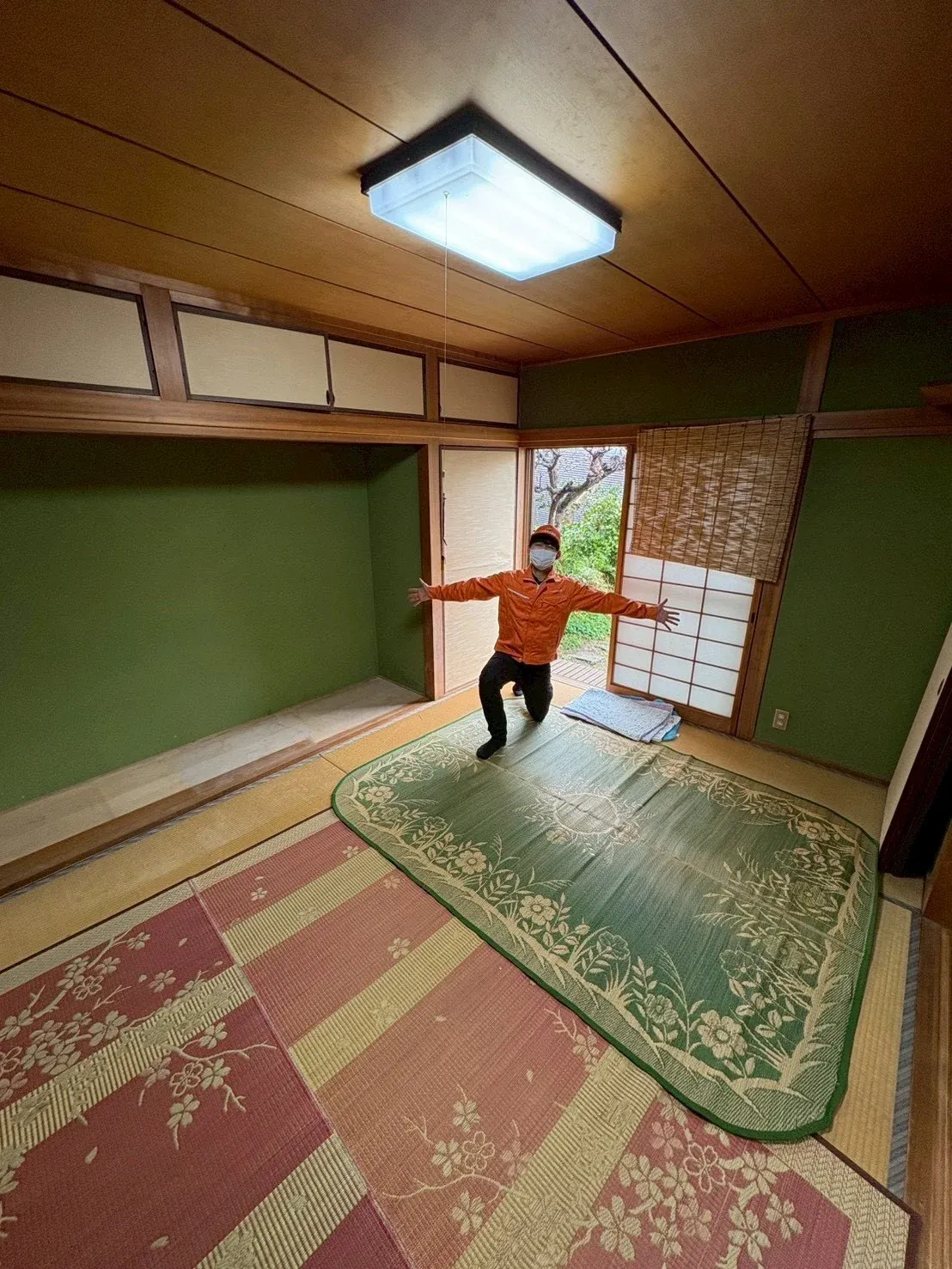 高松市粗大ゴミ回収作業の様子